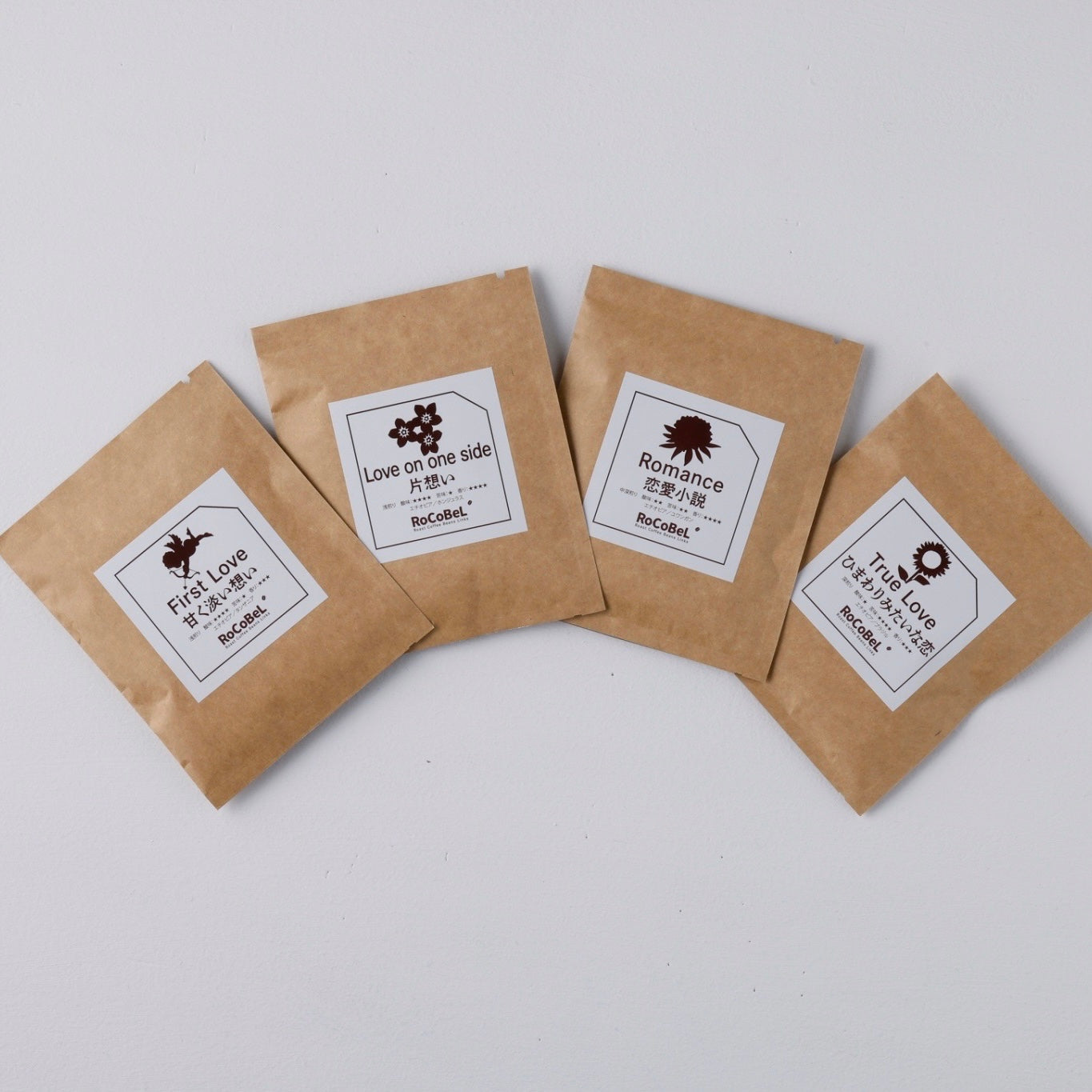 ドリップバッグ 恋愛シリーズ4種セット